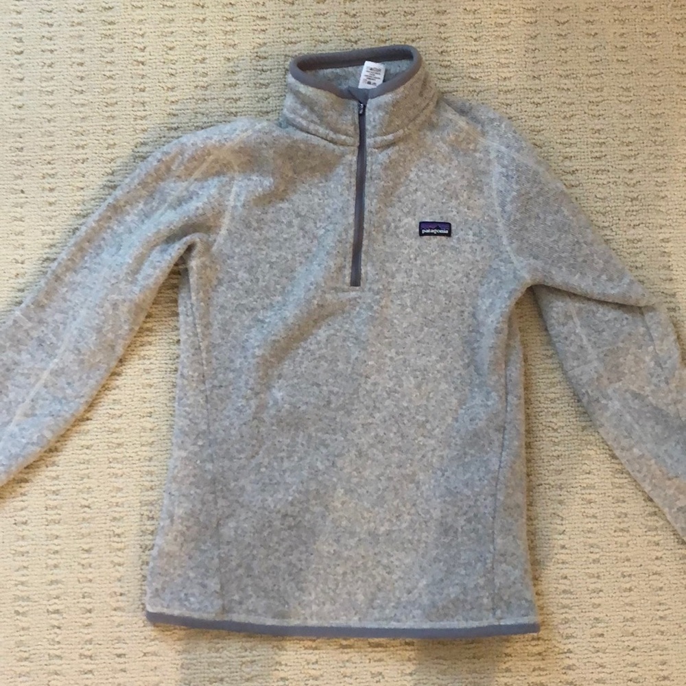 Patagonia grey fleece